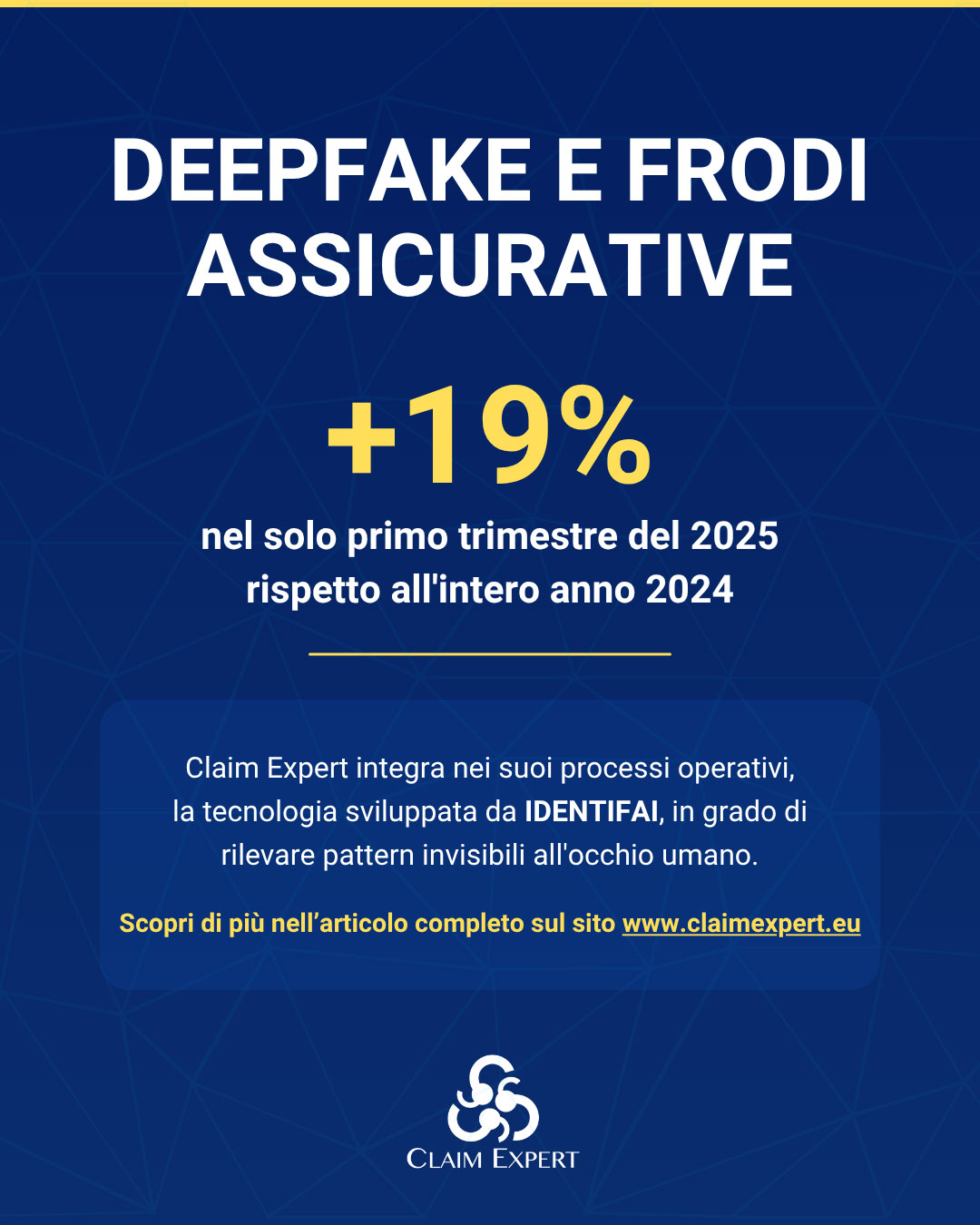 infographic deepfakes in insurance claims how the claim expert and identifai solution works
